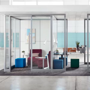 Demountable Glass Wall 5