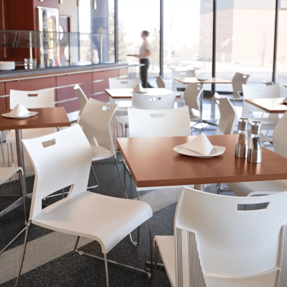 Duet Cafe Lunchroom Chair Stool 1