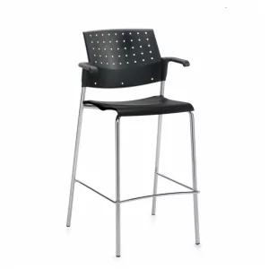 Sonic Cafe Lunchroom Chair Stool 3