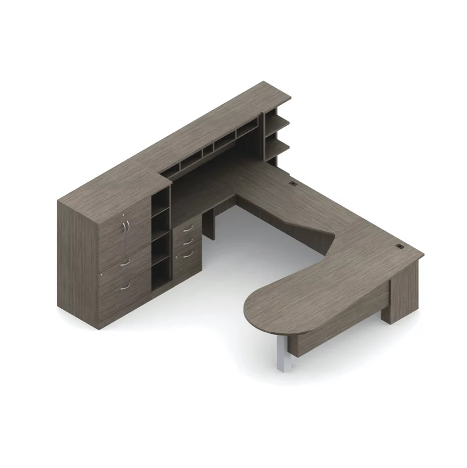 U Shape Desk 10