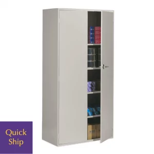 Metal Tall Storage with Doors