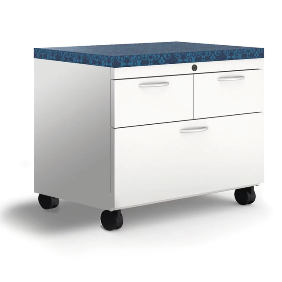 Mobile Storage with Cushion Top