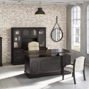 Integrated Height Adjustable Desk