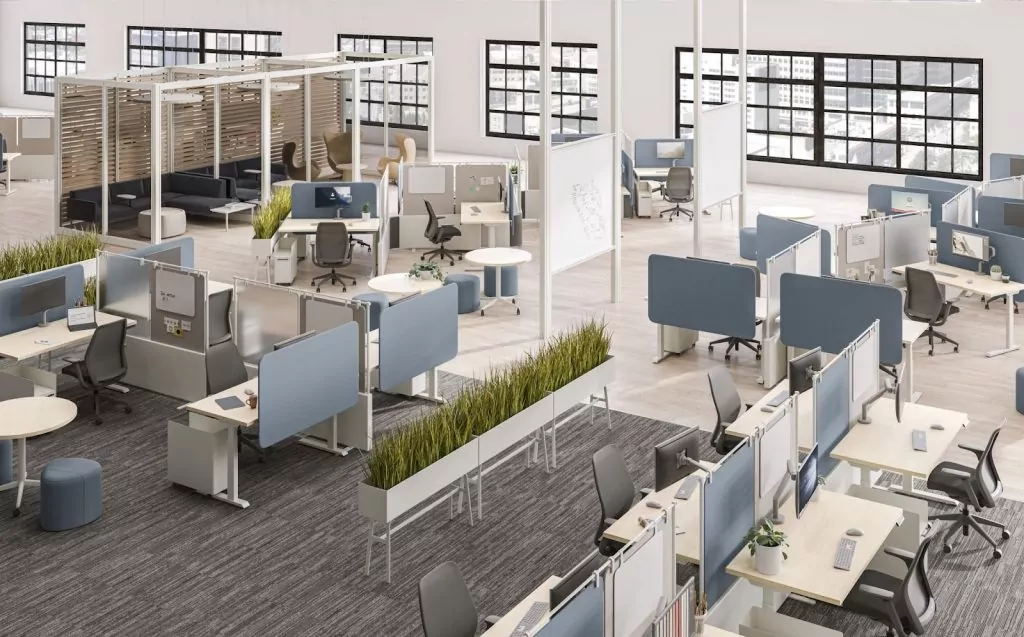 office furniture layout