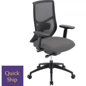 Starlight 1 office chair with ergonomic design, mesh back, and adjustable features, highlighted with "Quick Ship" label.